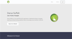 Desktop Screenshot of darussuffah.org